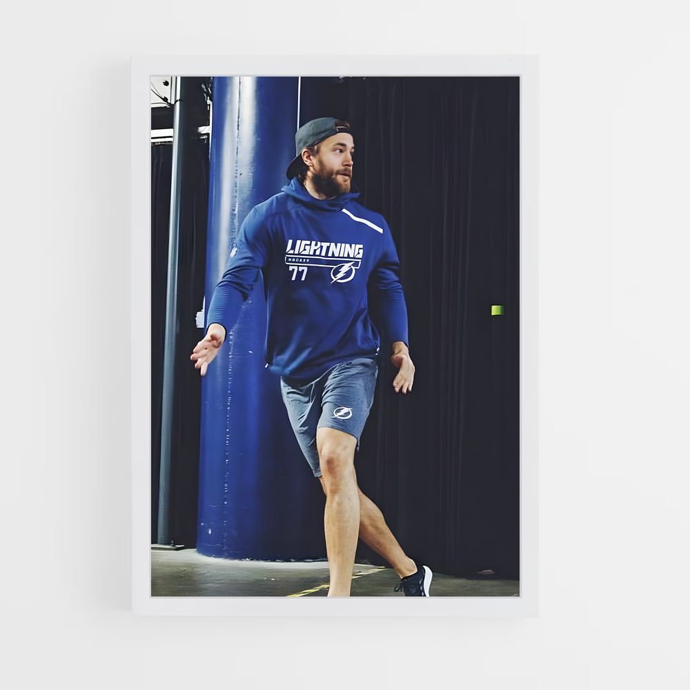 Poster Victor hedman – affiche Hockey sur glace (vue 3)